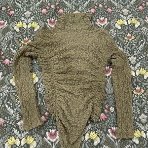 Free people long sleeve body suit